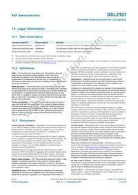 SSL2101T/N1 Datasheet Page 21