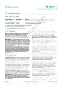 SSL21081AT/1 Datasheet Page 20