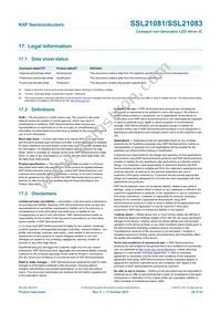 SSL21083AT/1 Datasheet Page 20