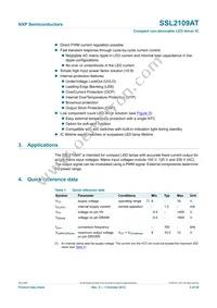 SSL2109AT/1 Datasheet Page 2