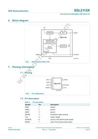 SSL21153T/1 Datasheet Page 3