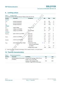 SSL21153T/1 Datasheet Page 7