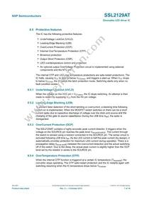 SSL2129AT/1J Datasheet Page 7