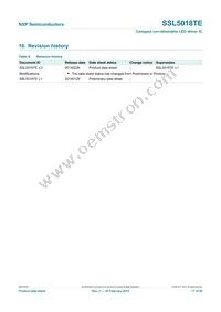 SSL5018TE/1Y Datasheet Page 17