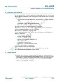 SSL5511T/1J Datasheet Page 2