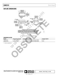 SSM2018TPZ Datasheet Page 16