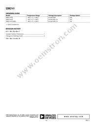 SSM2141SZ-REEL Datasheet Page 8