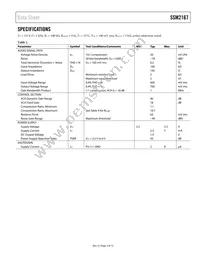 SSM2167-1RMZ-REEL Datasheet Page 3