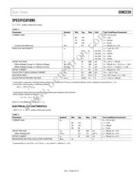 SSM2220SZ-REEL Datasheet Page 3