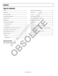 SSM2302CPZ-R2 Datasheet Page 2