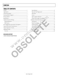 SSM2304CPZ-REEL7 Datasheet Page 2