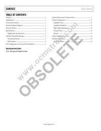 SSM2932ACBZ-RL Datasheet Page 2