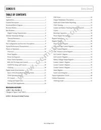 SSM3515CCBZ-R7 Datasheet Page 2
