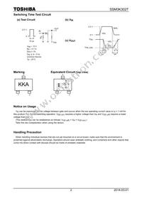 SSM3K302T(TE85L Datasheet Page 2