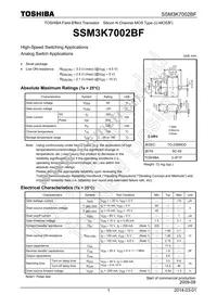 SSM3K7002BF,LF Cover