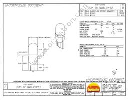 SSP-01TWB3SW12 Datasheet Cover