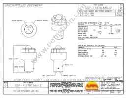 SSP-1157B156U12 Datasheet Cover