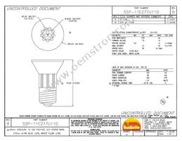 SSP-11E277U110 Datasheet Cover