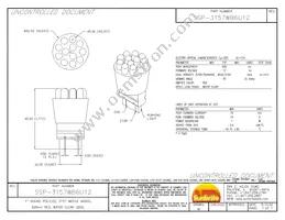 SSP-3157WB6U12 Datasheet Cover