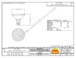 SSP-50PAR306U110 Datasheet Cover