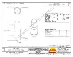 SSP-D19F9SIC-12V Datasheet Cover