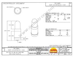 SSP-D19F9SYC-12V Datasheet Cover