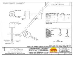 SSP-LXC0432S3 Datasheet Cover