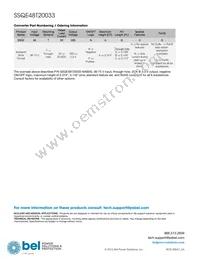 SSQE48T20033-PAA0G Datasheet Page 13