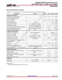 SSQE48T25015-NAB0G Datasheet Page 3