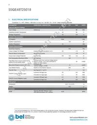 SSQE48T25018-PAAN Datasheet Page 2