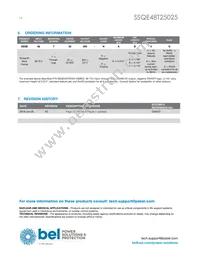 SSQE48T25025-NACNG Datasheet Page 14