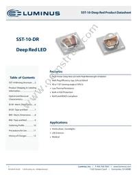 SST-10-DR-B90-J660 Datasheet Cover