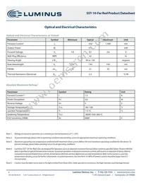 SST-10-FR-B90-G730 Datasheet Page 4
