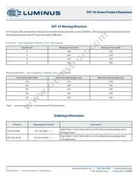 SST-10-G-B90-F530 Datasheet Page 2