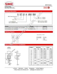 SST12B-800BW Datasheet Page 3