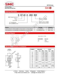 SST20B-600BW Datasheet Page 3