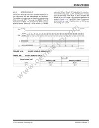 SST25PF080B-80-4C-SAE-T Datasheet Page 17