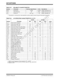 SST25PF080B-80-4C-SAE-T Datasheet Page 20