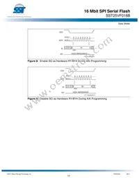 SST25VF016B-75-4I-S2AF-T Datasheet Page 13