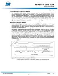 SST25VF016B-75-4I-S2AF-T Datasheet Page 19