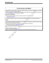 SST26VF016BA-104I/SN Datasheet Page 2