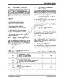 SST26VF016BEUI-104I/SN Datasheet Page 10