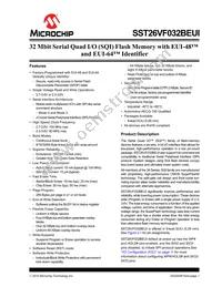 SST26VF032BEUI-104I/SM Datasheet Cover