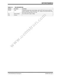 SST26VF064BEUIT-104I/MF Datasheet Page 5