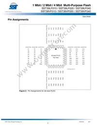 SST39LF040-45-4C-NHE-T Datasheet Page 4