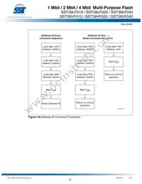 SST39LF040-45-4C-NHE-T Datasheet Page 22