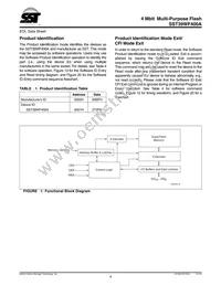 SST39WF400A-90-4I-ZKE Datasheet Page 4