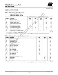 SST39WF400A-90-4I-ZKE Datasheet Page 11