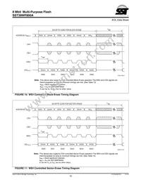 SST39WF800A-90-4C-B3KE-T Datasheet Page 15