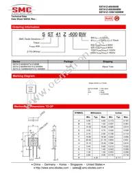 SST41Z-600BW Datasheet Page 3